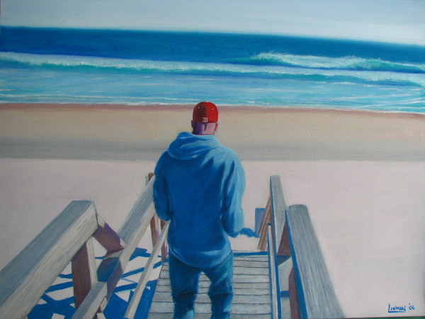 Self portrait - Beach
