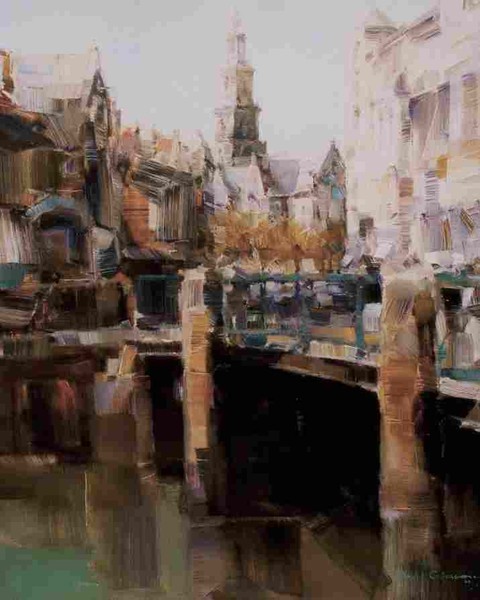 Amsterdam 100 x 80 cm oil on linen