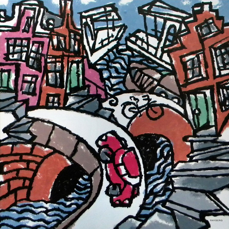 Amsterdam Red Car