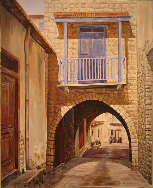 street view at lefkara
