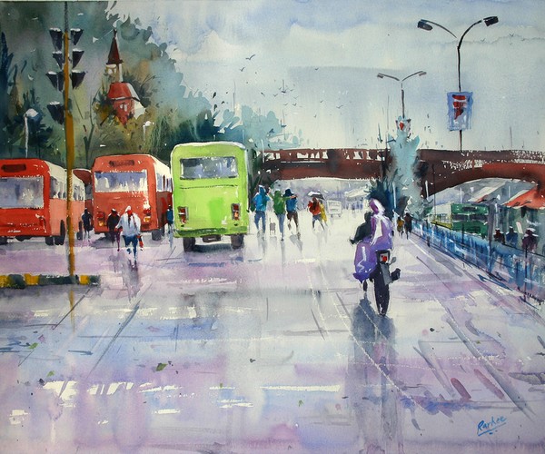 at signal