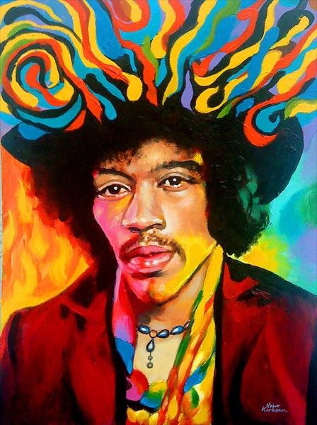 Jimi Hendrix Portrait