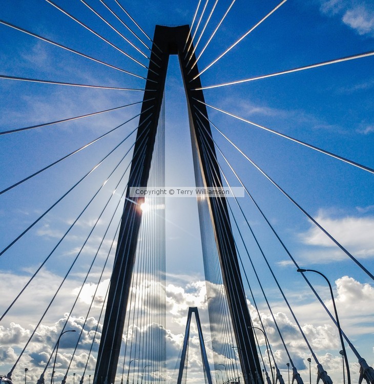 Charleston Bridge at noon