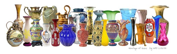 Montage of Vases