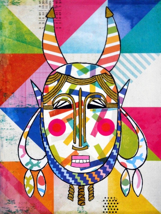 African Mask No 2