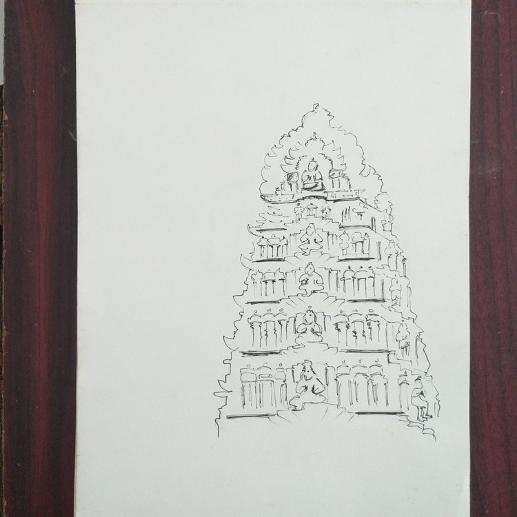 Temple outline