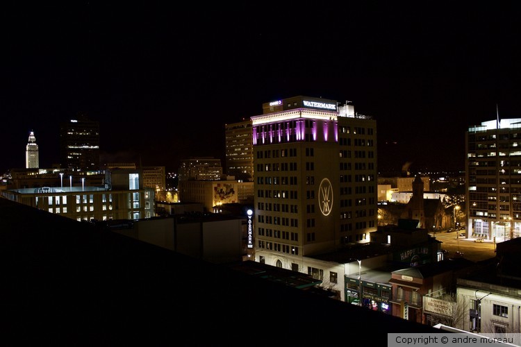 downtown from Shaw Center roof