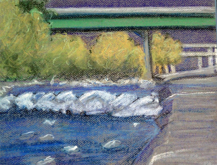 LA River Drawing
