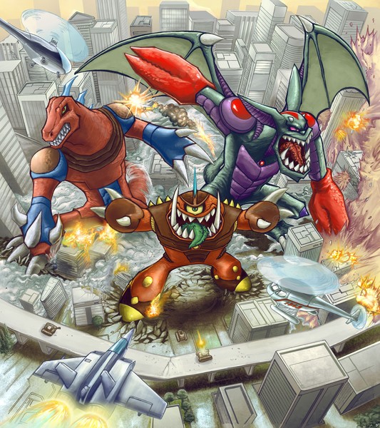 Super Kaiju hero force