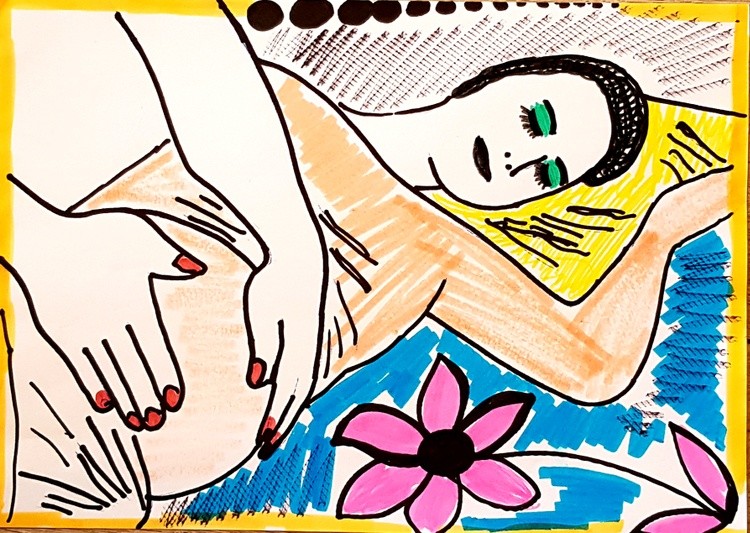 The Therapeutic art of massage by Dana, Los Angeles
