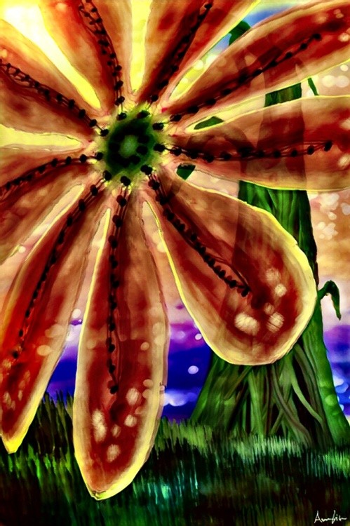 Bowing Flower