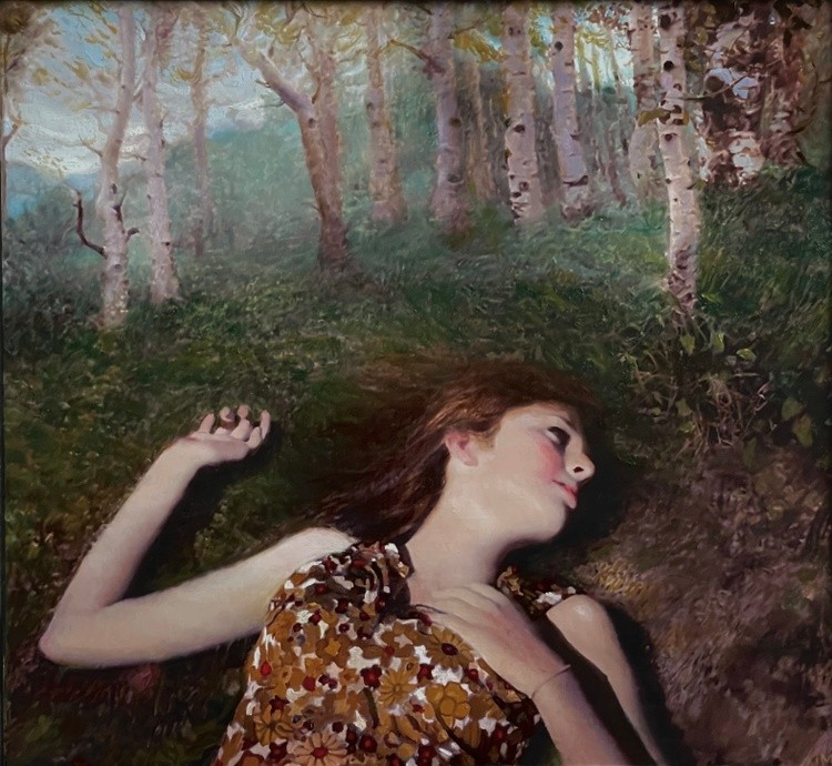 Girl In The Woods