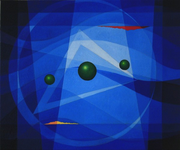 Ondulation in Blue