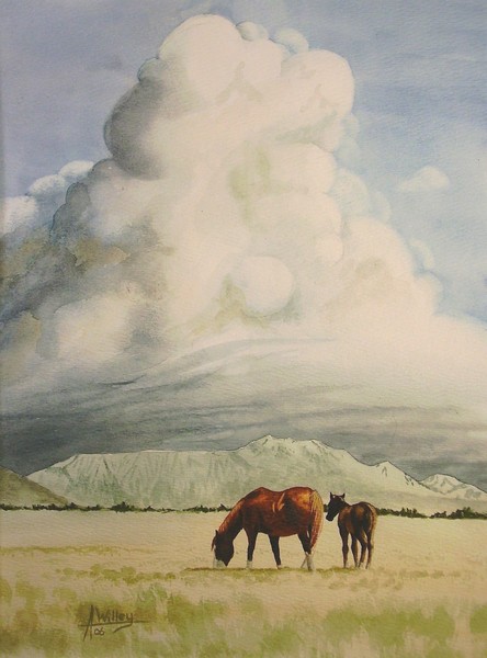 Storm over Nebo
