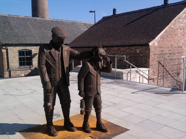 Mining Statue