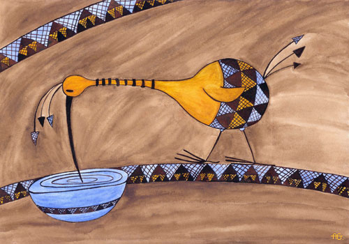 African water bird