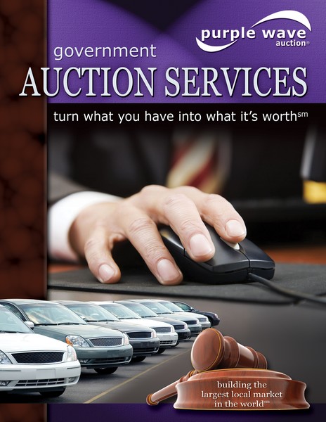 Purple Wave Government Auction Services Brochure