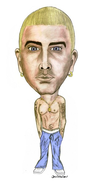 Eminem Cartoon by david vandepeer | ArtWanted.com
