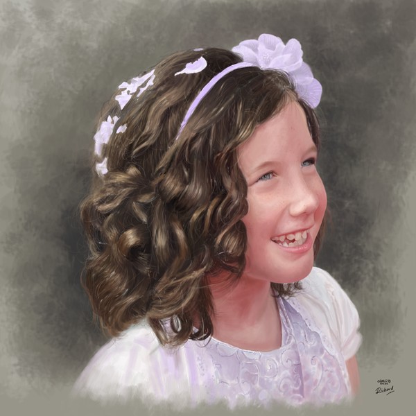 Ellie Saw Digital Painting