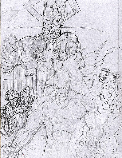 Fantastic Four the Surfer Cometh