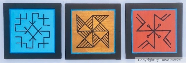 designs on wood panels