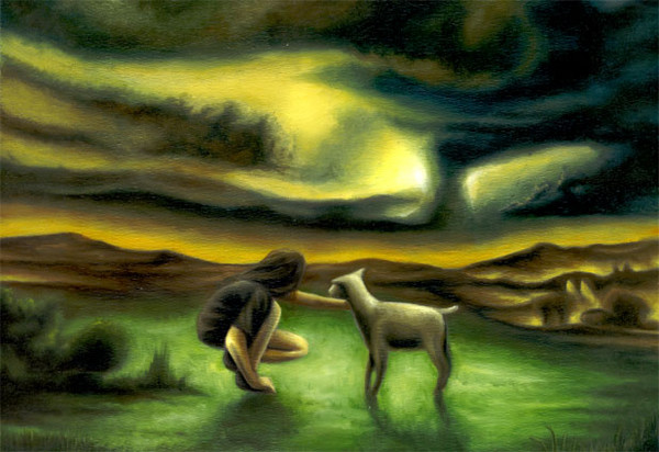 Boy and goat #2