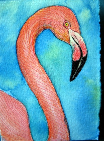 Flamigo portrait 