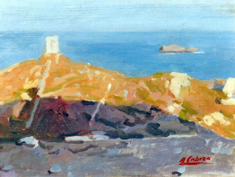 Cabo de Creus - Pintor Alejandro cabeza