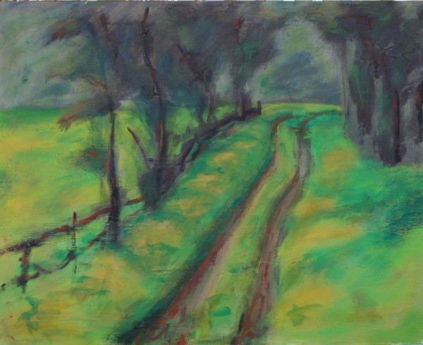 road through a forest