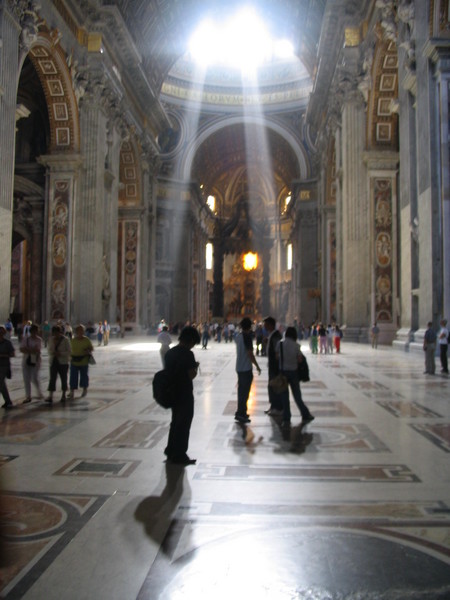 Inside St.Paul's Cathedral