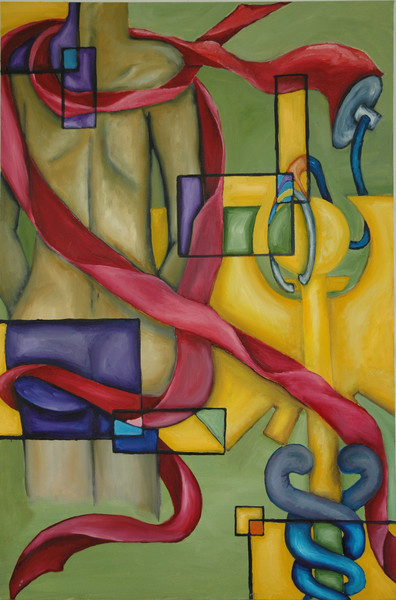 Breast Cancer Charity Painting 2006