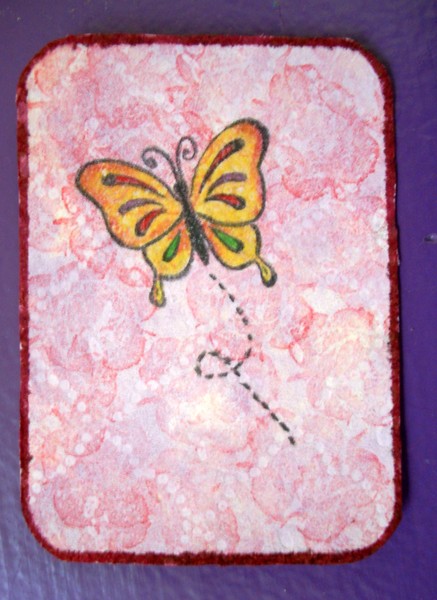 ACEO  Butterfly