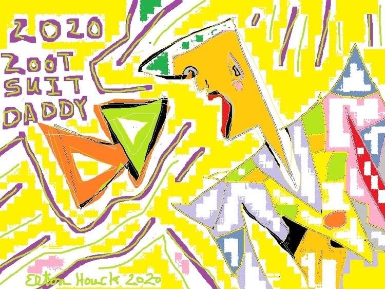THE 2020 ZOOT SUIT DADDY (C) 2020 ELTON HOUCK