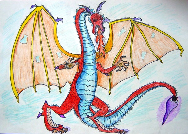 Elemental dragon