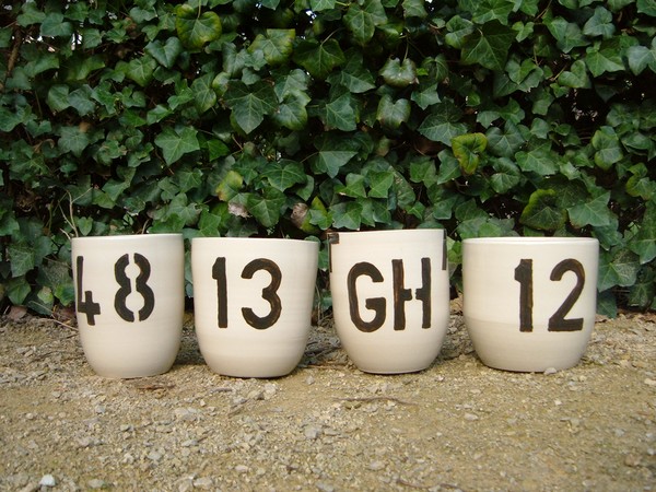 Postal code vases