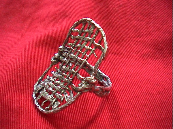 Hand made sterling silver ring
