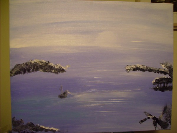 moonlight on the water