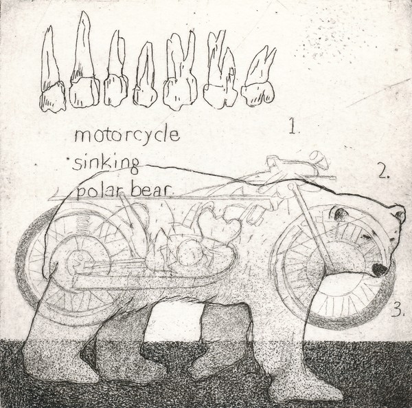 Motorcycle, Sinking, Polar Bear