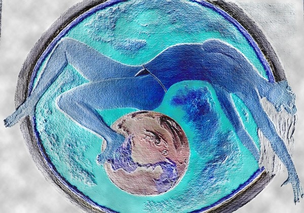 MISS UNIVERSE retouched blue Hue Artwanted