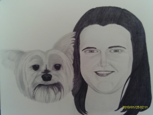 Woman and Dog