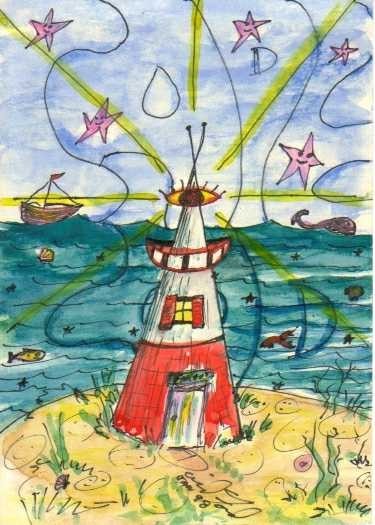 Alien Disguised As Lighthouse 1 / Cape Cod Far Out