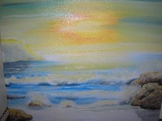 the waves of the sea