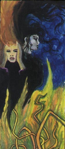 two faces