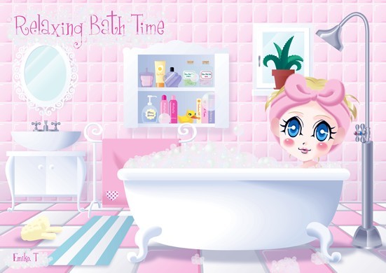 Relaxing Bath Time