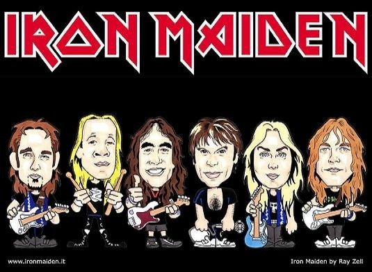 Iron Maiden Rock Band animated