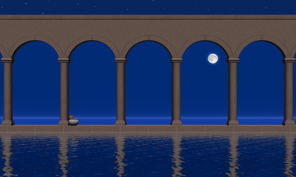 Evening of Deep Blue