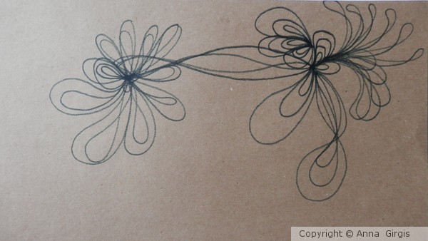 unfinished 1st layer drawing