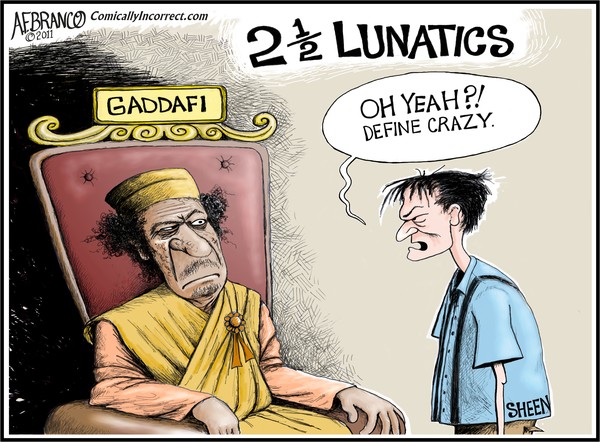 Two and a half Lunatics (Cartoon)