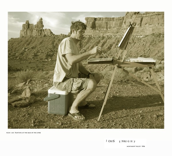painting on location 3