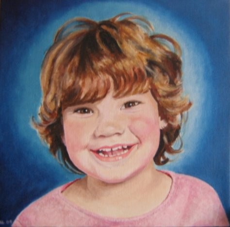 Original portrait painting